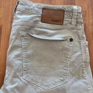 Mavi Zach Straight - Stone Twill -